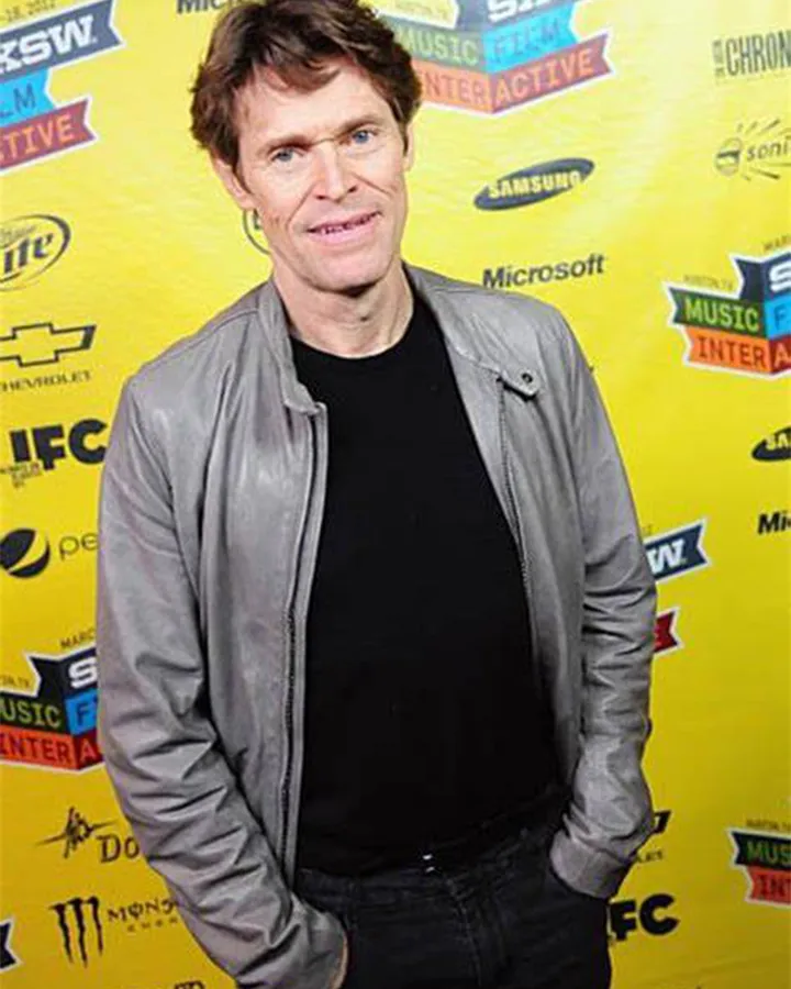 Willem Dafoe Leather Jacket - William Jacket