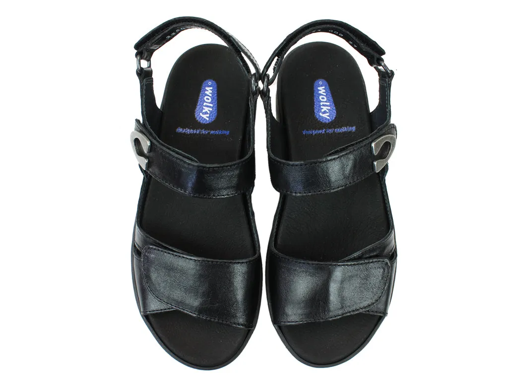 Wolky Sandals Medusa Black