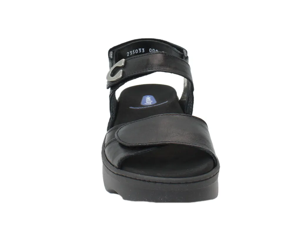 Wolky Sandals Medusa Black