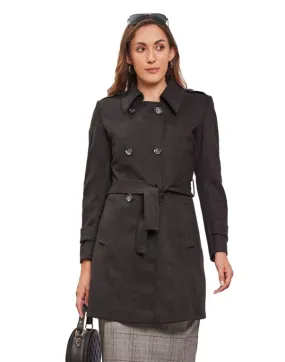 Women Coat Black Color