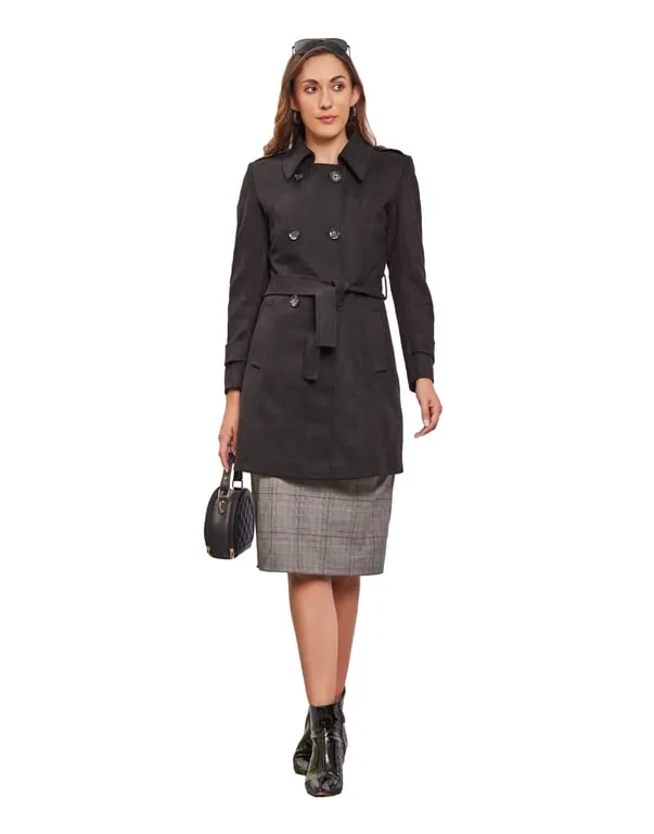 Women Coat Black Color